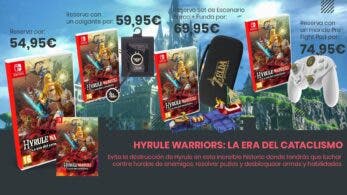 Ya puedes reservar todos estos increíbles packs de Hyrule Warriors: La era del cataclismo