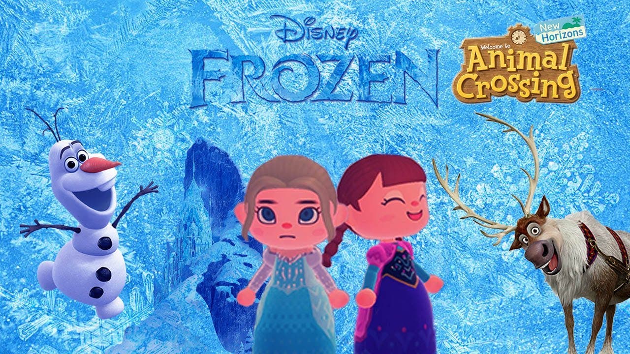 Fan recrea la escena de “Hazme un muñeco de nieve” de Frozen en Animal Crossing: New Horizons