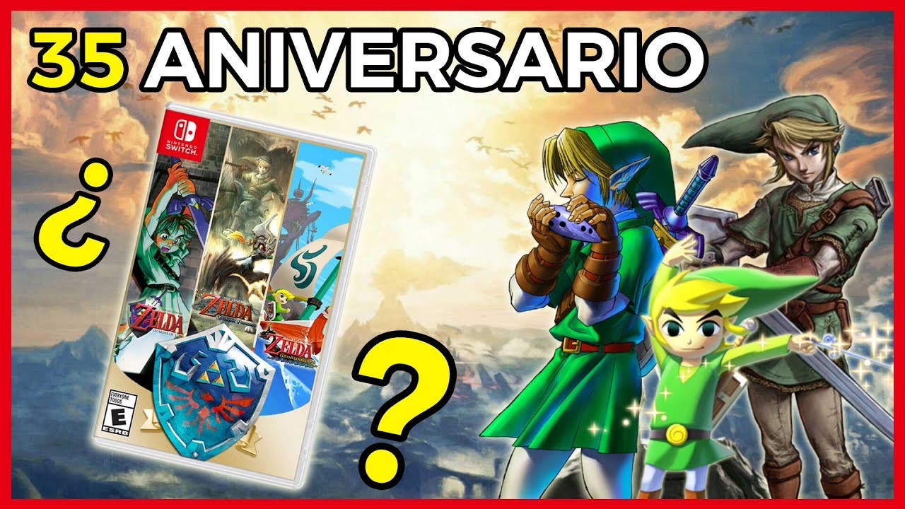 [Vídeo] ¿Cómo será el 35º aniversario de Zelda en 2021? Versiones HD y posibles lanzamientos