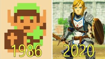 Este vídeo nos muestra cómo ha evolucionado The Legend of Zelda a lo largo de los años