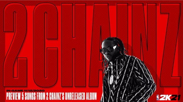 2 Chainz llevará algunas canciones de su próximo álbum a NBA 2k21