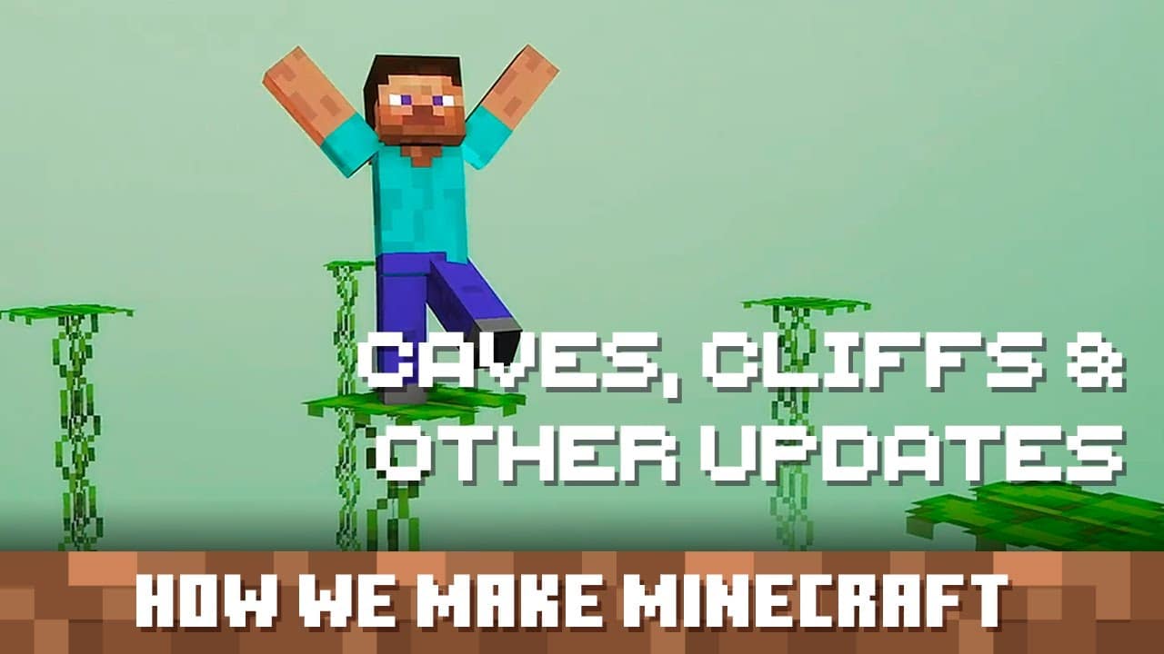 Minecraft estrena vídeo del desarrollo centrado en Caves and Cliffs