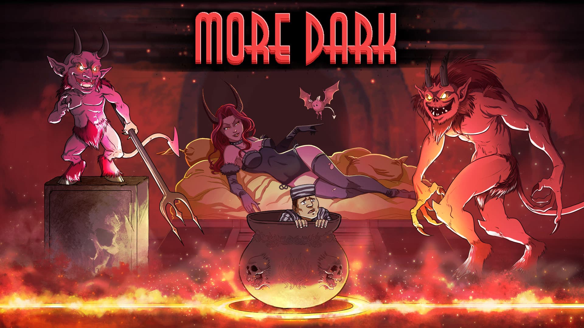 Nintendo América añade a su web el título More Dark, que llegará a Swtich el 27 de noviembre