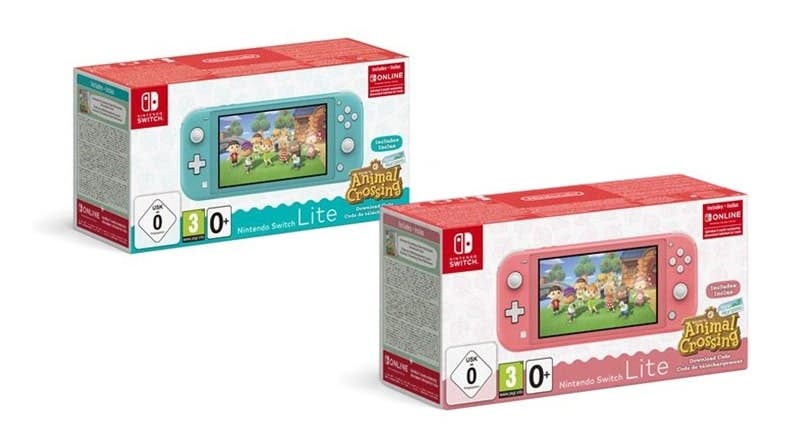 Europa confirma estos packs de Nintendo Switch Lite + Animal Crossing: New Horizons