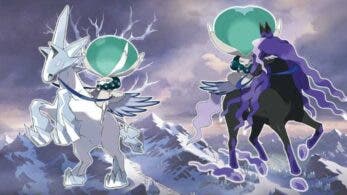 Se revelan oficialmente los Pokémon Glastrier y Spectrier en Las nieves de la corona de Pokémon Espada y Escudo