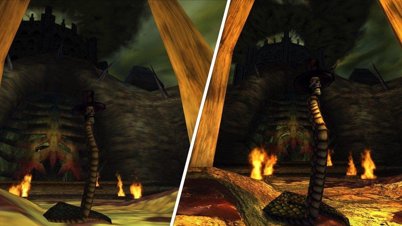 Comparativa en imágenes de la versión original de Shadow Man y Shadow Man Remastered