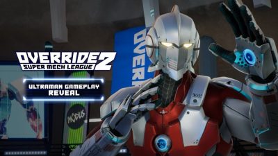 Primer gameplay tráiler de Ultraman en Override 2: Super Mech League