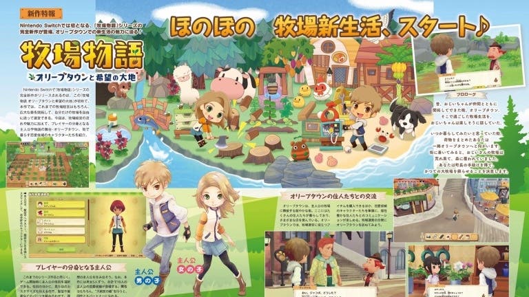 Story of Seasons: Pioneers of Olive Town se encuentra al 80% de su desarrollo, según Famitsu