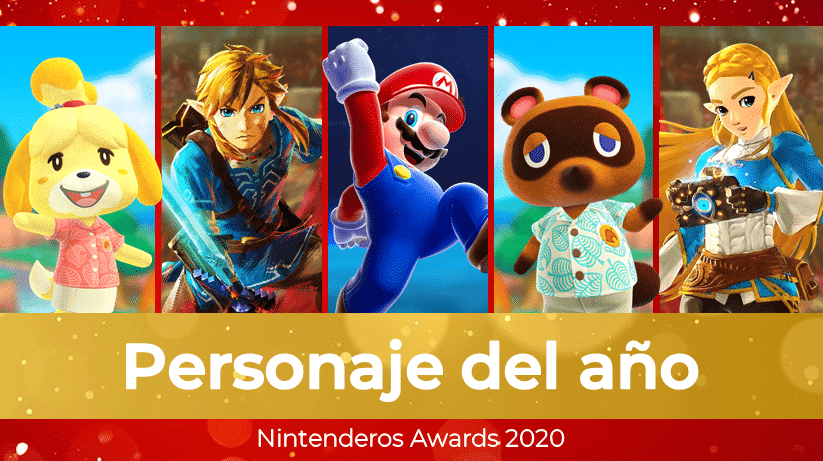 Nintenderos Awards 2020: ¡Vota ya por el personaje de videojuegos del año!