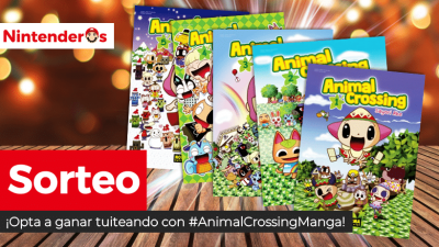 [Act.] ¡Sorteamos los 5 primeros tomos del manga oficial de Animal Crossing de Normal Editorial!