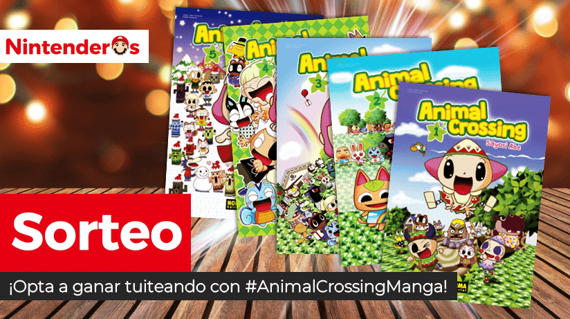 [Act.] ¡Sorteamos los 5 primeros tomos del manga oficial de Animal Crossing de Normal Editorial!