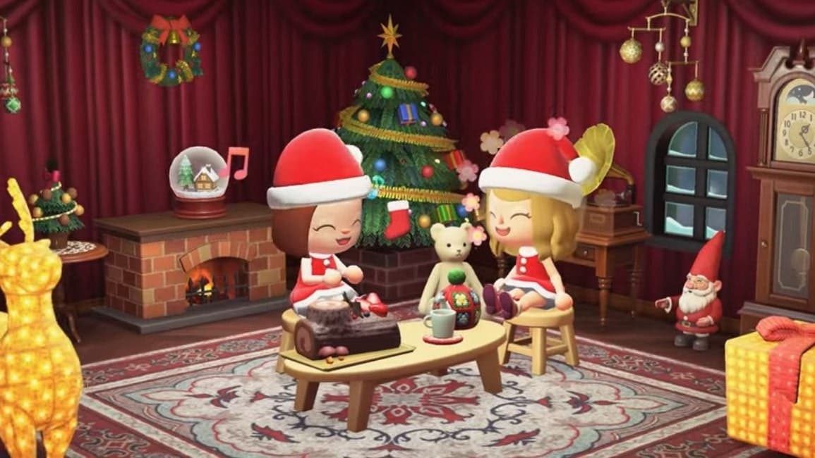 Este vídeo de Animal Crossing: New Horizons hace un repaso del año y nos desea que lo pasemos genial estas fiestas
