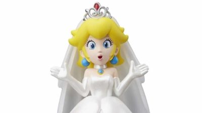 Conoce la ilustración en la que se basa el amiibo de Peach con vestido de boda
