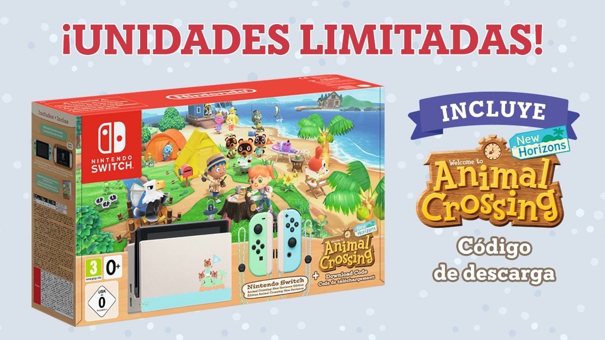 La Nintendo Switch edición Animal Crossing: New Horizons vuelve a estar disponible, aunque en unidades limitadas