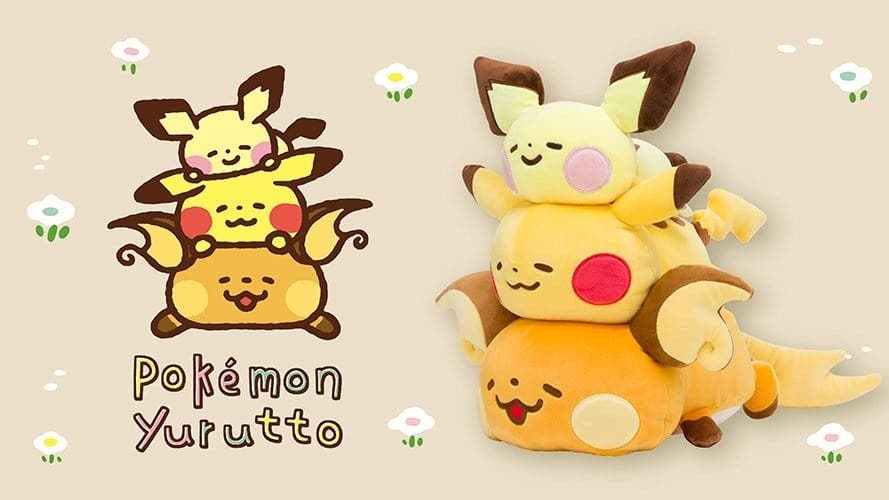 La tercera serie de la colección de figuras Pokémon Yurutto llegará el 19 de diciembre a Japón