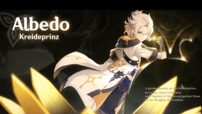 Albedo luce sus movimientos en este vídeo de Genshin Impact
