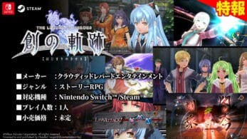 The Legend of Heroes: Hajimari no Kiseki es anunciado para Nintendo Switch en Japón