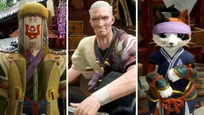 Monster Hunter Rise nos presenta a Kagero, Hamon y Kisaki