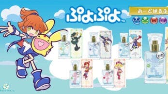 SEGA lanzará nuevos perfumes basados en personajes de Puyo Puyo