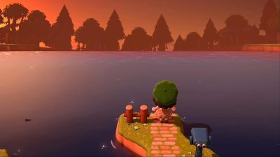 Animal Crossing: New Horizons: Un vistazo en vídeo a este impresionante lago gigante