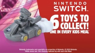 Hungry Jack’s ofrecerá juguetes de colección de las franquicias de Nintendo con sus comidas para niños