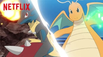 Netflix comparte el épico combate entre Mega Lucario y Dragonite en la serie Viajes Pokémon
