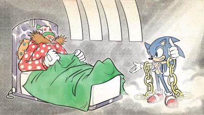 SEGA publica este corto oficial de Sonic que parodia A Christmas Carol con el Dr. Eggman