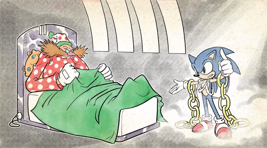 SEGA publica este corto oficial de Sonic que parodia A Christmas Carol con el Dr. Eggman