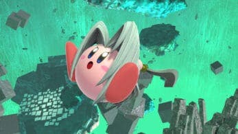 Así de elegante se ve Kirby al tragarse a Sefirot en Super Smash Bros. Ultimate