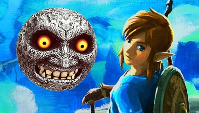 Creen haber hallado oculta la Luna de Zelda: Majora’s Mask en Breath of the Wild