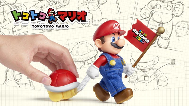Nuevos detalles e imágenes de Tokotoko Mario, el juguete de Super Nintendo World