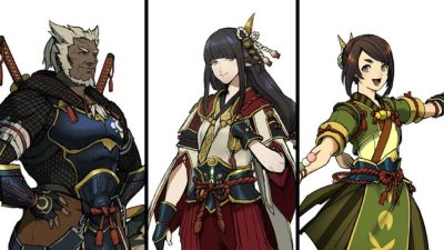 Monster Hunter Rise muestra nuevos artes conceptuales de Fugen, Hinoa y Yomogi