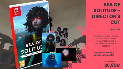 Adéntrate en el mundo bello y tormentoso de Sea of Solitude – Director’s Cut para Nintendo Switch: ya puedes reservarlo