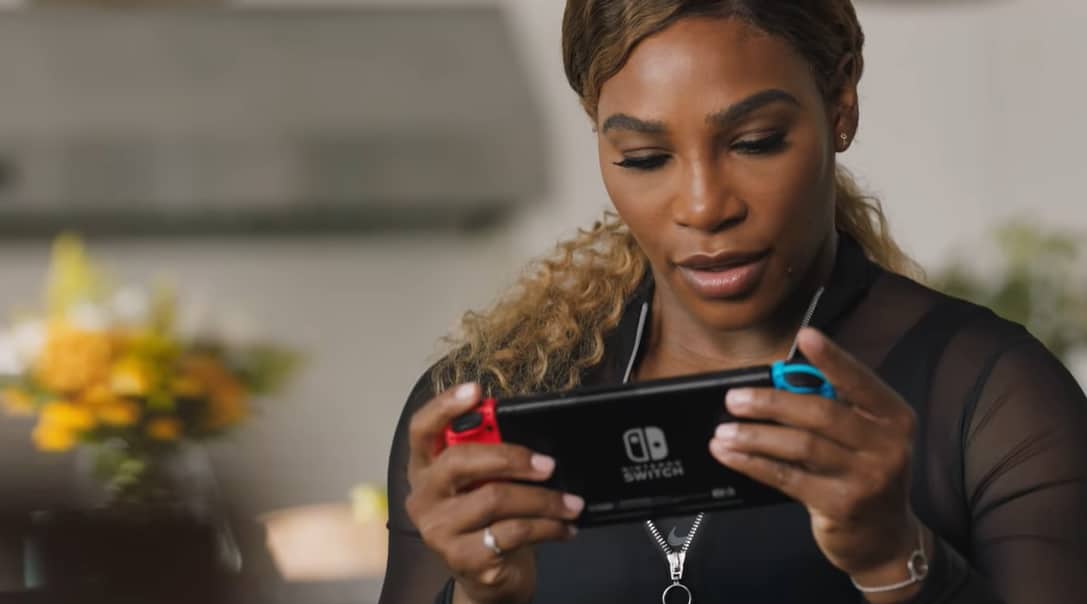 Serena Williams protagoniza este nuevo vídeo promocional de Nintendo Switch