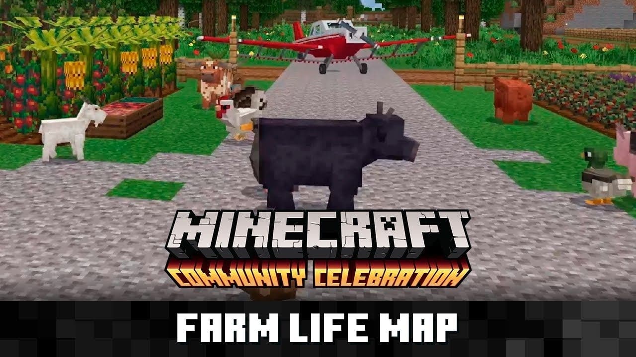Echad un vistazo al tráiler de la Community Celebration: Farm Life de Minecraft