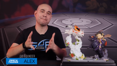 First 4 Figures comparte un vídeo del diario de desarrollo de su figura Chibiterasu vs. Dark Chibiterasu & Possessed Kuni