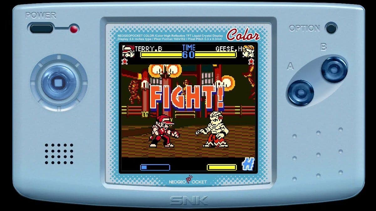 Este gameplay nos muestra un combate de Terry vs. Geese en Fatal Fury: First Contact