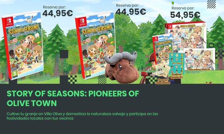 Cultiva tu granja y conoce a tus vecinos en Story of Seasons: Pioneers of Olive Town: reserva disponible
