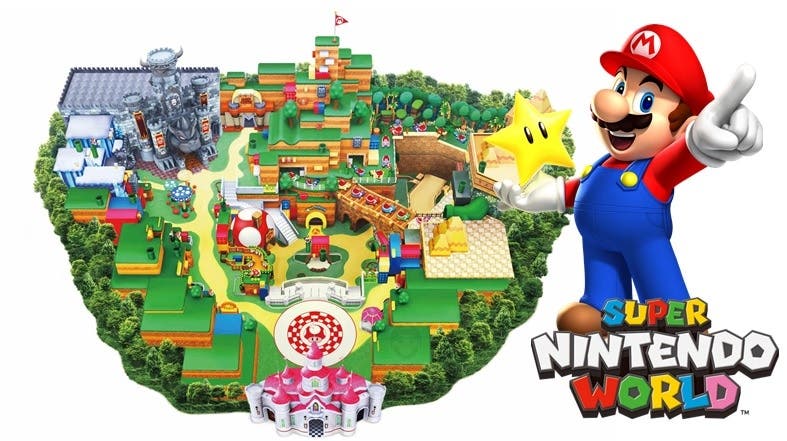 Nuevos detalles, imágenes y vídeo de Super Nintendo World: atracciones, pulsera y más