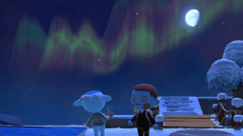 Cómo contemplar auroras boreales en Animal Crossing: New Horizons