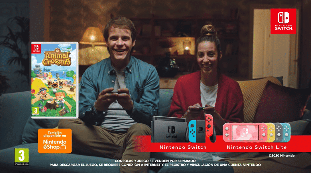 Almudena Cid y Christian Gálvez protagonizan este nuevo vídeo promocional de Animal Crossing: New Horizons y Nintendo Switch