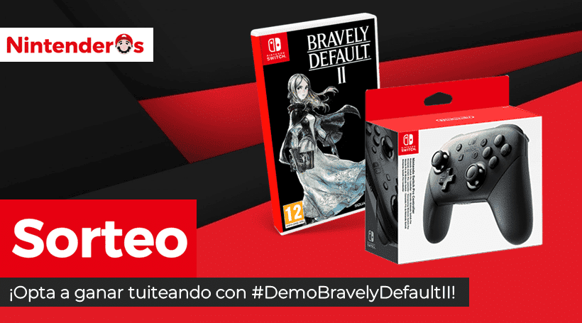 [Act.] ¡Sorteamos una copia de Bravely Default II + Mando Pro de Nintendo Switch!