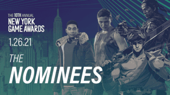 Conoce los nominados a los premios 10th Annual New York Game Awards