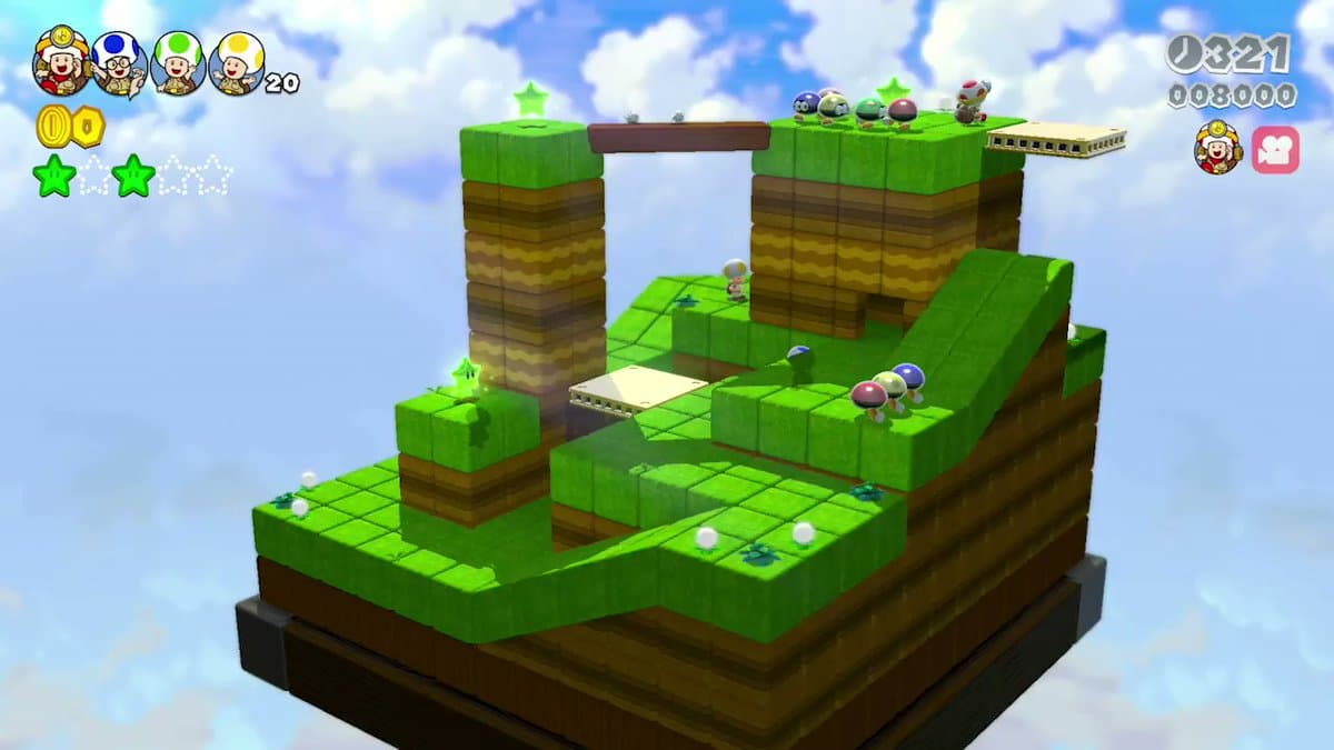 Primer vistazo en vídeo al multijugador de los niveles de Capitán Toad en Super Mario 3D World + Bowser’s Fury