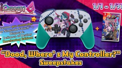 NIS America anuncia un sorteo con el que puedes ganar una copia de Disgaea 6: Defiance of Destiny y un mando pro de Nintendo Switch exclusivo