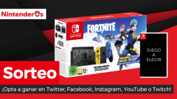 [Act.] ¡Sorteamos una consola Nintendo Switch Edición Fortnite + juego a elegir!