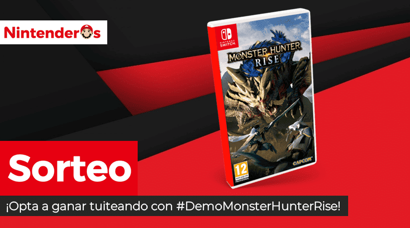 [Act.] ¡Sorteamos una copia de Monster Hunter Rise para Nintendo Switch!