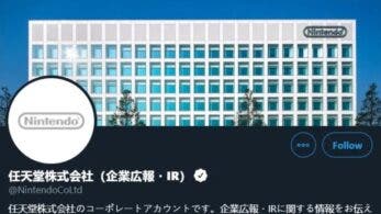 Nintendo abre una cuenta oficial en Twitter centrada en las noticias corporativas y las relaciones con los inversores