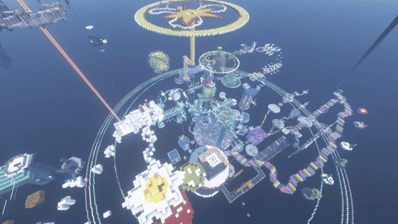 Un fan crea un complejo y retante mapa de parkour en Minecraft basado en Super Mario