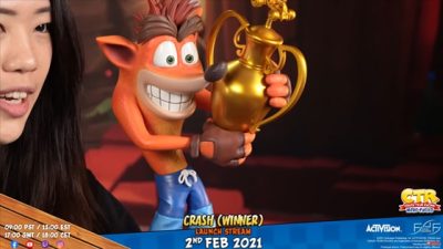 First 4 Figures anuncia una figura de colección de Crash Team Racing: Nitro-Fueled